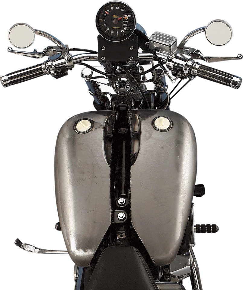 Flat-Side Gas Tank - 2" Extended - 5.2 Gallons