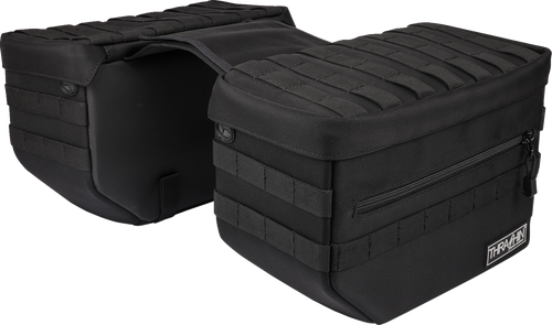 Escape Saddlebags - Black - Lutzka's Garage