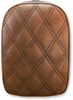 Lattice Stitched Pad - Brown -  7" - Lutzka's Garage