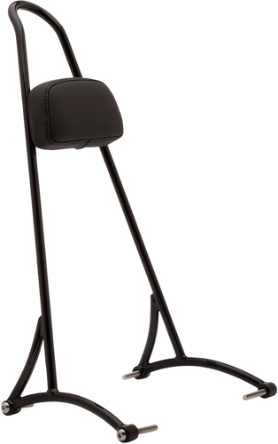 Tall Sissy Bar - Black - Lutzka's Garage