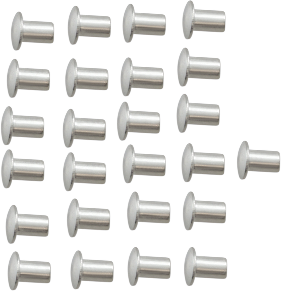 Heavy-Duty Front Fender Rivet - Stainless Steel - 1/4" x 5/15" - 25-Pack - Lutzka's Garage