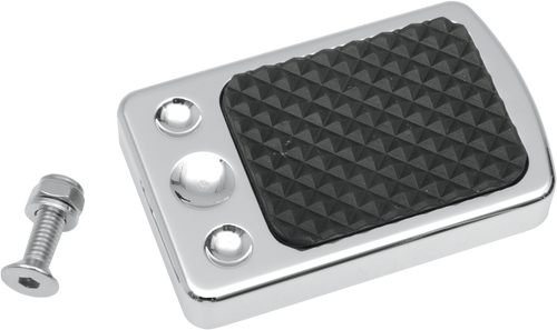 Chrome Brake Pedal Pad - 84-10 Softail