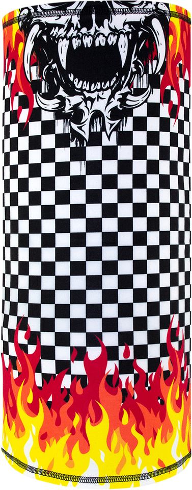 MTLY TUB SF CHKRD FLAMES