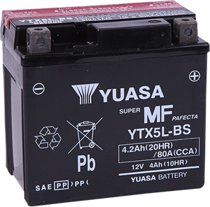 AGM Battery - YTX5L-BS .24 L