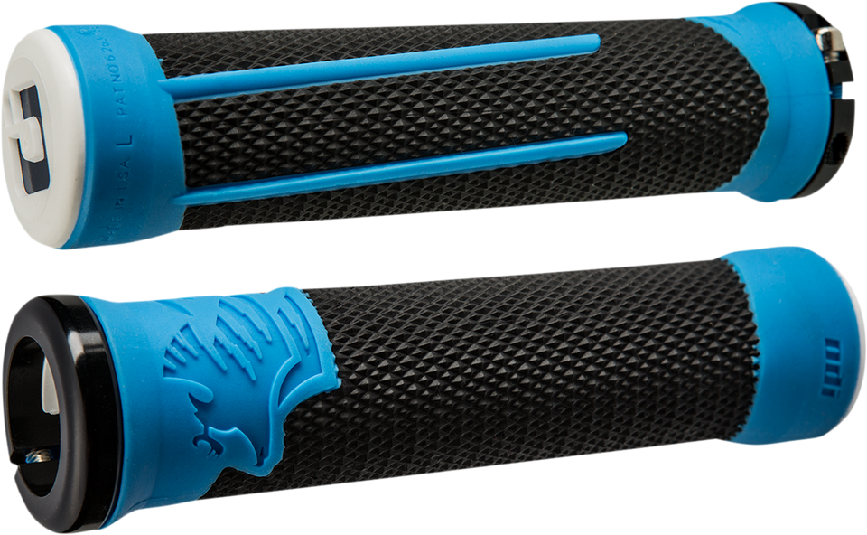 AG-2 MTB Grips - Navy/Blue - Lutzka's Garage