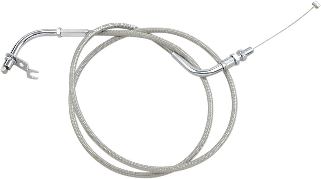 Throttle Cable - Pull - Suzuki - Stainless Steel - Lutzka's Garage