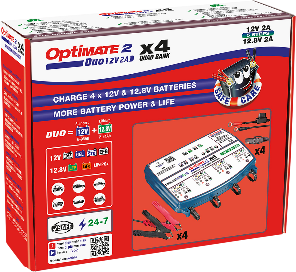 Battery Charger - 4-Bank