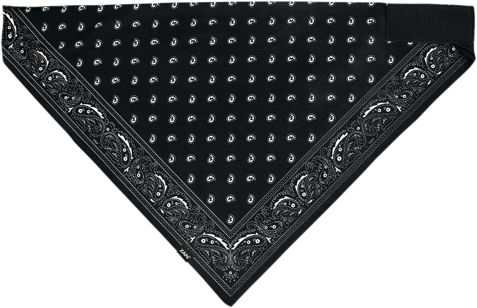 SportFlex® Bandana - Black Paisley - Lutzka's Garage
