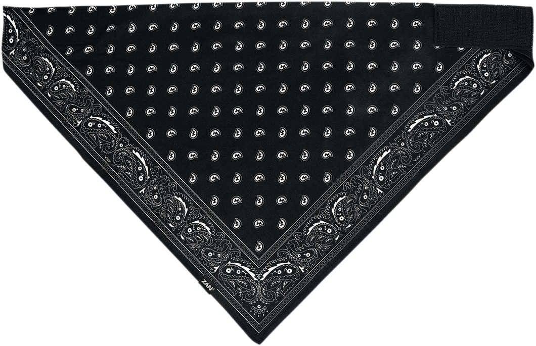 SportFlex® Bandana - Black Paisley - Lutzka's Garage
