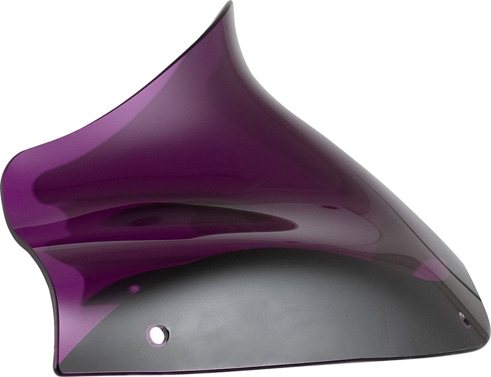 Kolor Flare Windshield - 8" - Purple - FLTR - Lutzka's Garage
