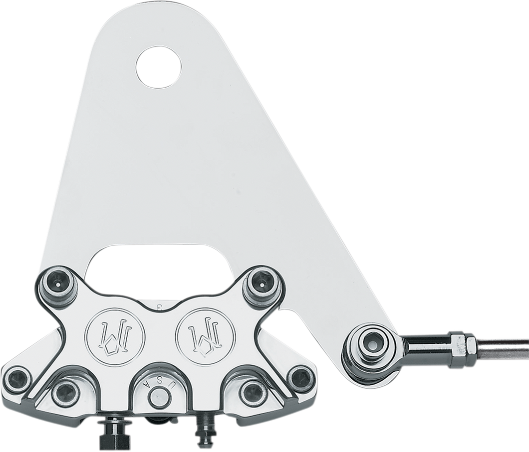 Caliper - Rear - Polished - Rigid Frame 11.5