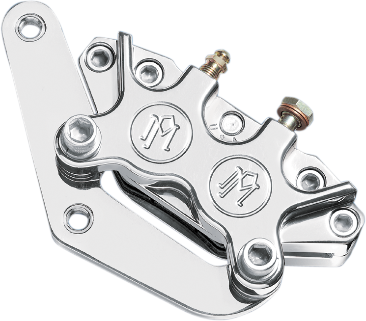 Single Disc Caliper - Front - Polished 84-99