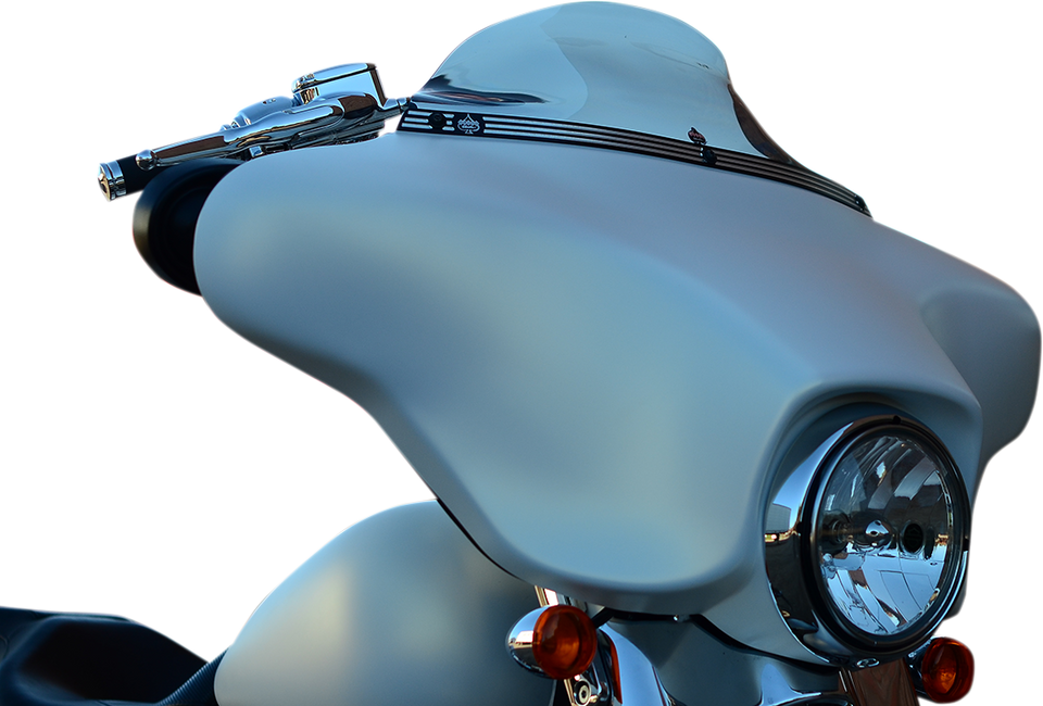 Windshield Trim - Kerf - Black - FLH 14+ - Lutzka's Garage