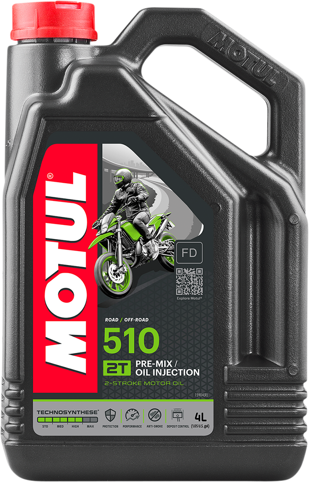 510 2T Anti-Smoke Oil - 4 L - Lutzka's Garage