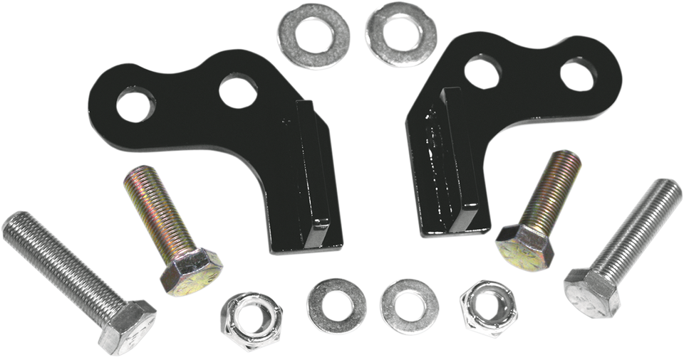 Rear Lowering Kit - Black - Lowers 1" - 04 XL - Lutzka's Garage