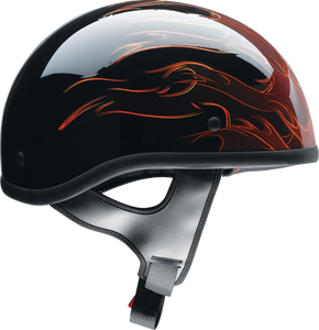 CC Beanie Helmet - Hellfire - Red - XS - Lutzka's Garage