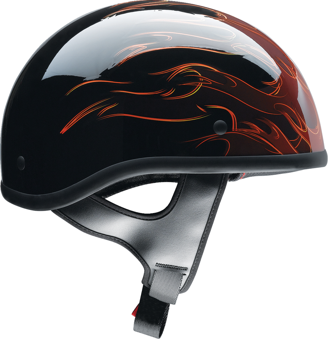 CC Beanie Helmet - Hellfire - Red - XS - Lutzka's Garage