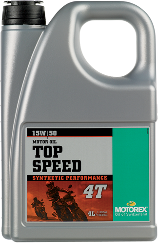 Top Speed Synthetic 4T Engine Oil - 15W-50 - 4 L - Lutzka's Garage