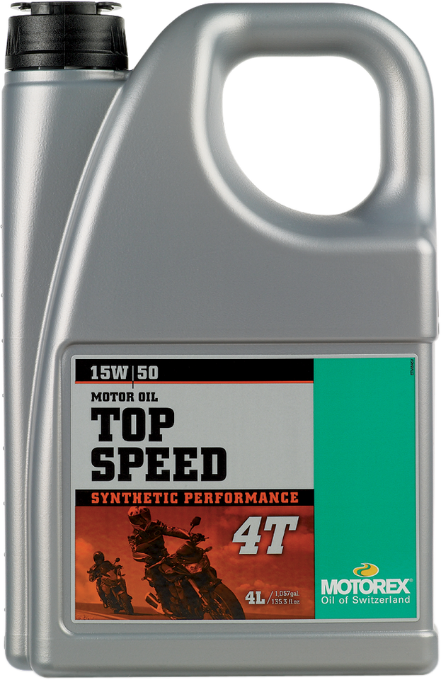 Top Speed Synthetic 4T Engine Oil - 15W-50 - 4 L - Lutzka's Garage