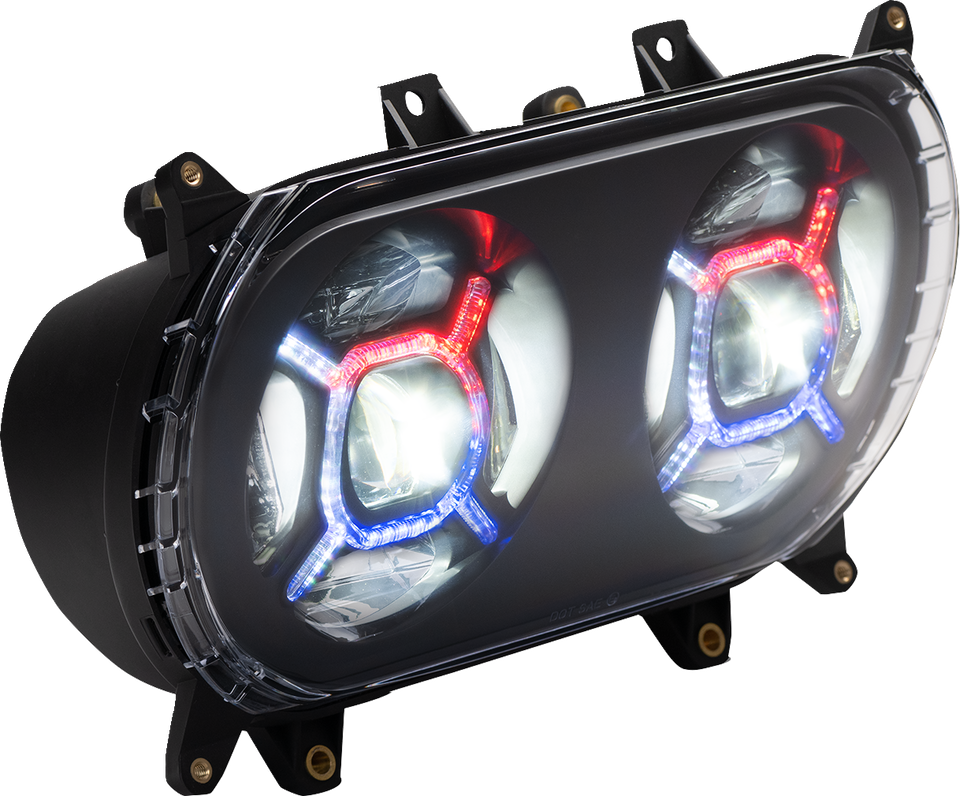 ProGLOW Headlight - Black - Road Glide - Lutzka's Garage
