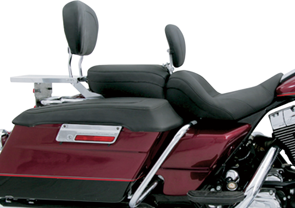 Lowdown Seat with Driver Backrest - Plain - FLHR 97-07