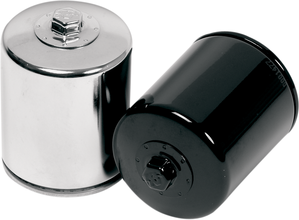 Oil Filter - Black - Twin Cam - Lutzka's Garage