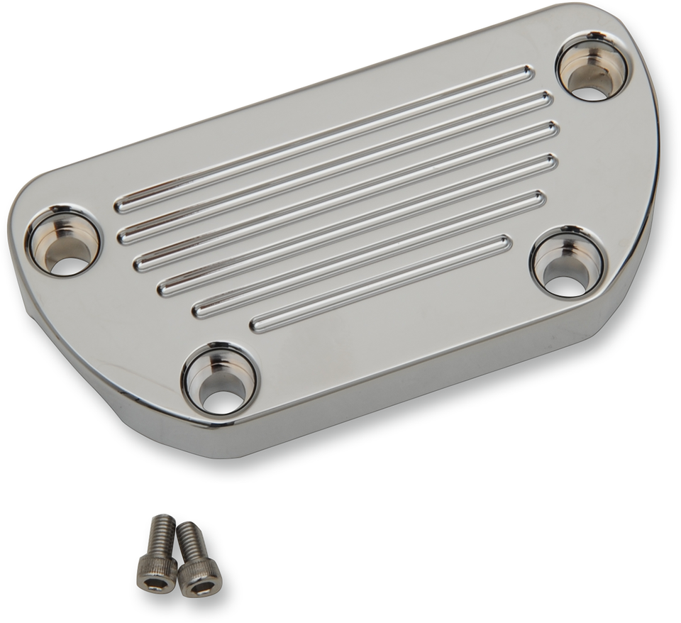 Chrome 35° 1" Handlebar Clamp Mount - For Straight Risers