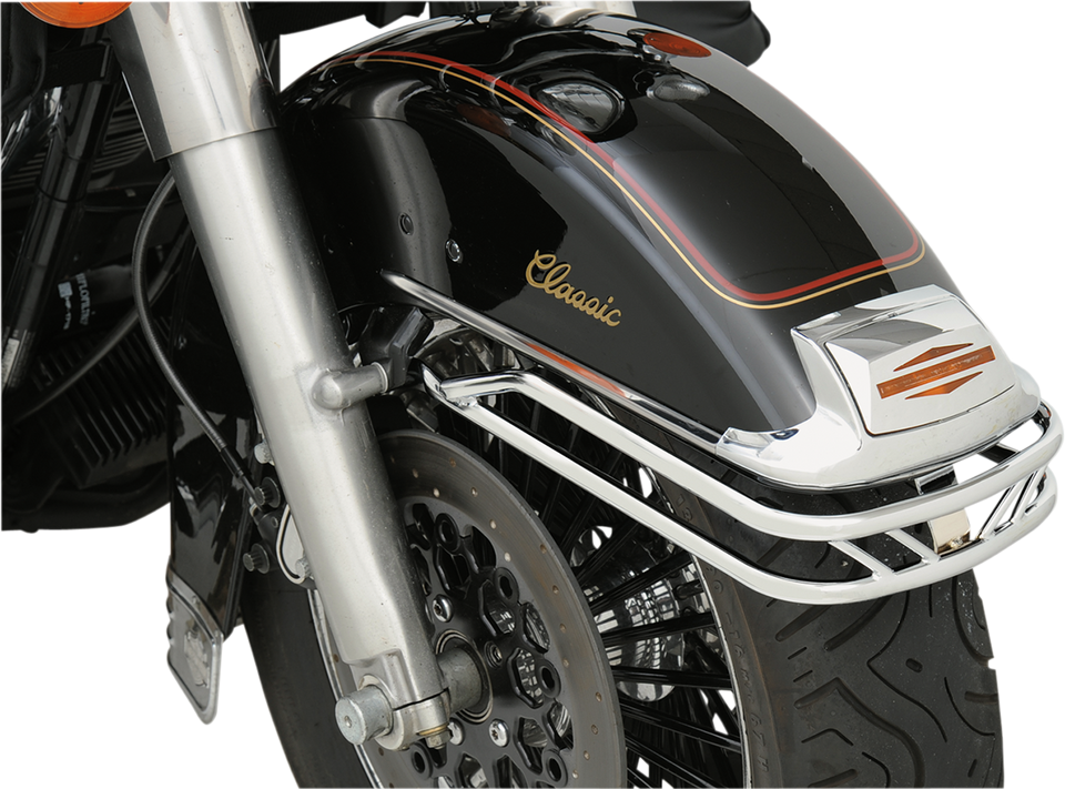 Front Fender Rail - Chrome - Lutzka's Garage