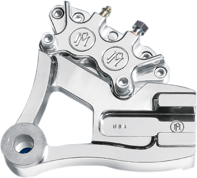 Caliper - Rear - Chrome - 91-99 FXDB/C/L - Lutzka's Garage