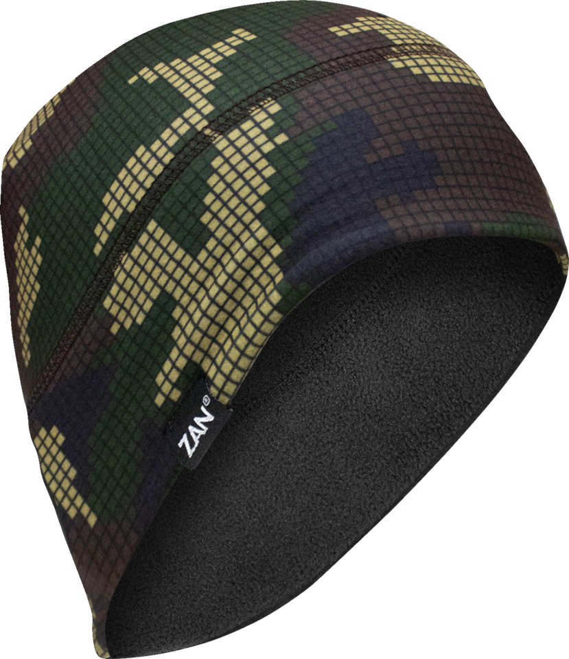 SportFlex Helmet Liner - Microfleece Lined - Digi Woodland Camo