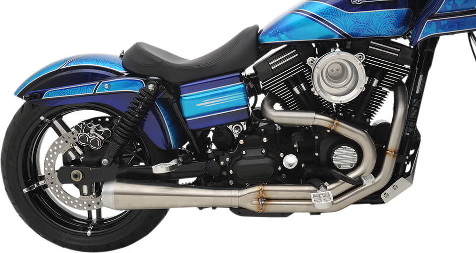 Road Rage 3 Exhaust - Stainless - 91-17 Dyna