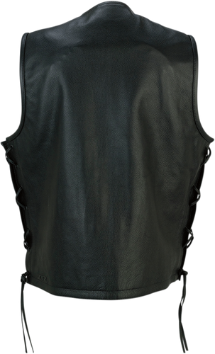 Gaucho Vest - Black - Small - Lutzka's Garage