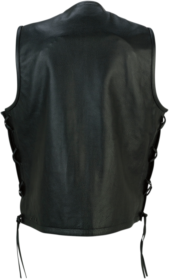 Gaucho Vest - Black - Small - Lutzka's Garage