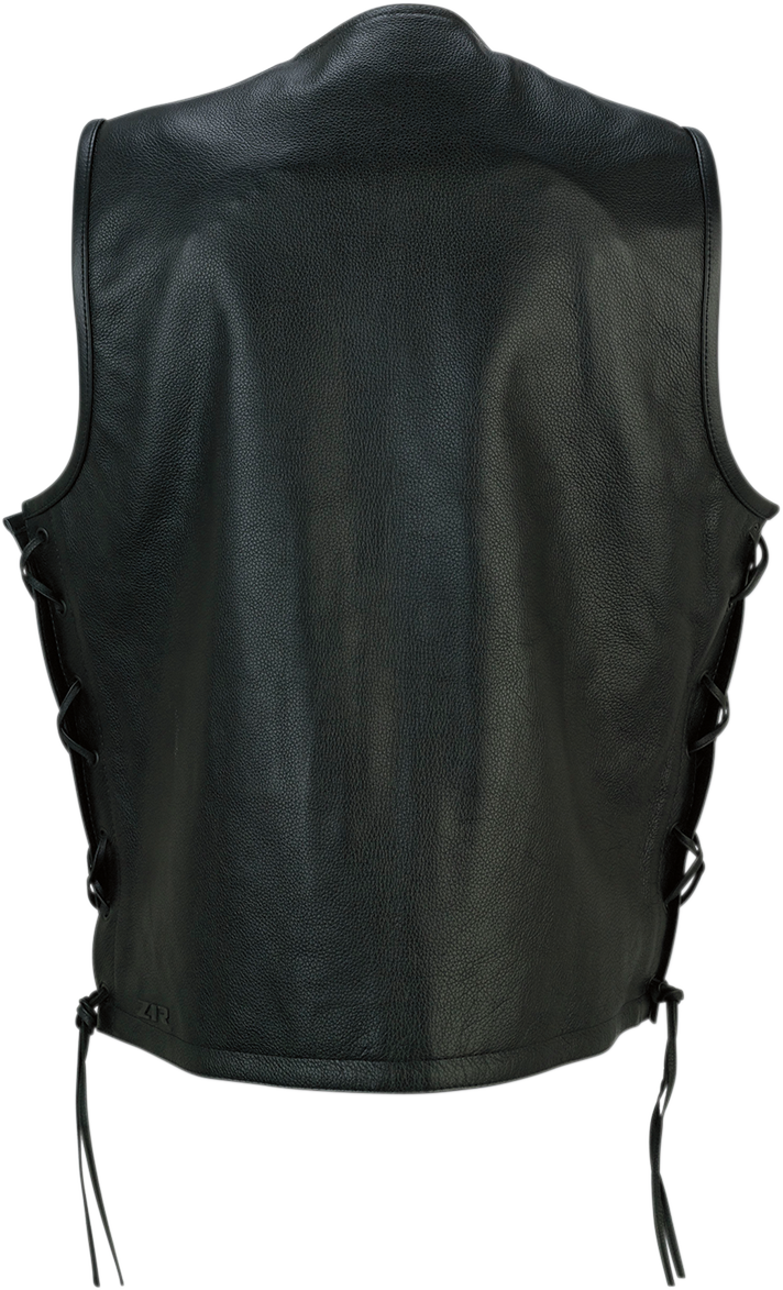 Gaucho Vest - Black - Small - Lutzka's Garage
