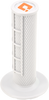 Grips - MX - Half Waffle - White - Lutzka's Garage