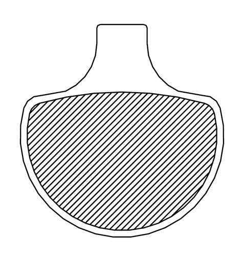 Organic Brake Pads - Harley-Davidson