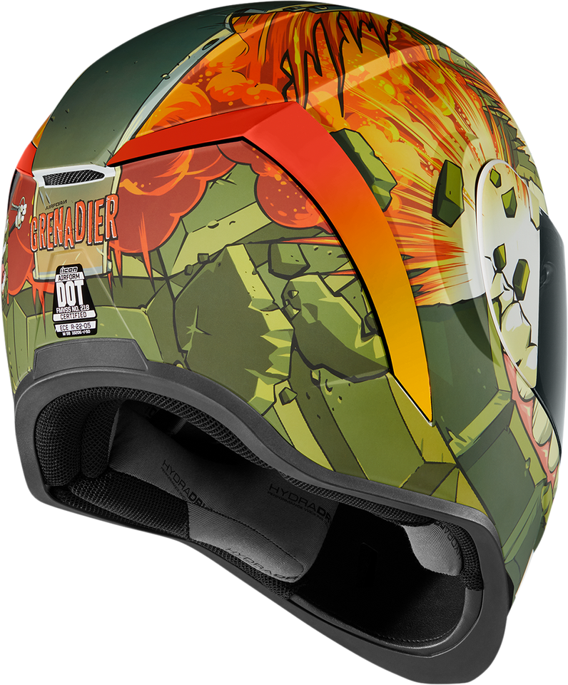 Airform™ Helmet - Grenadier - Green - XS - Lutzka's Garage