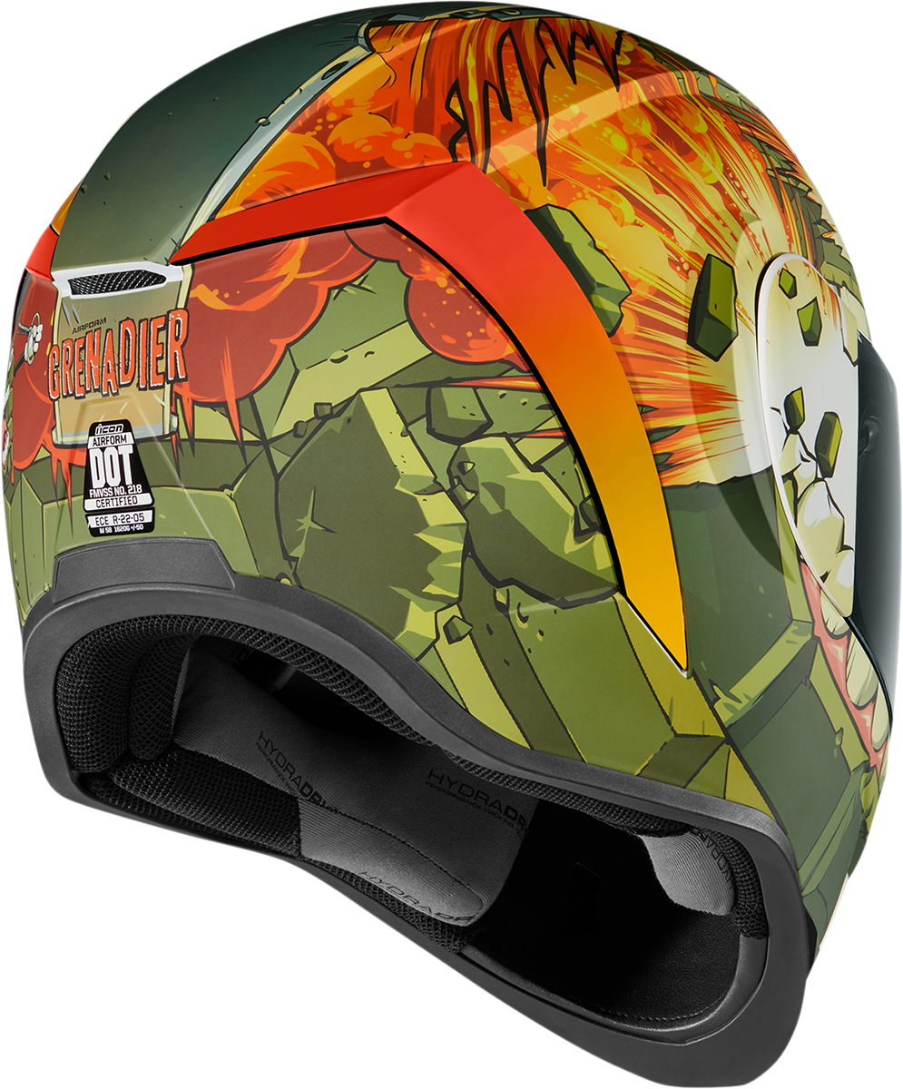 Airform™ Helmet - Grenadier - Green - XS - Lutzka's Garage