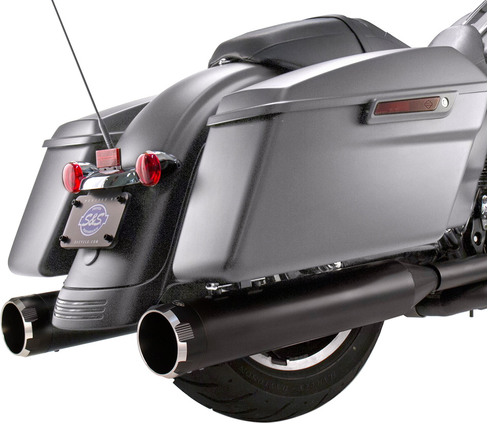 Mufflers - Black - Black Thruster - Lutzka's Garage