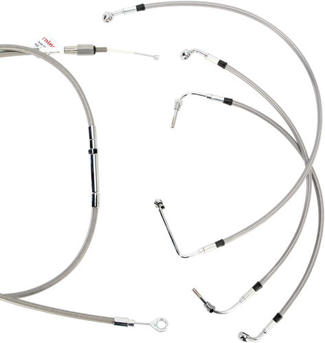 Handlebar Cable/Brake Line Kit - Complete - 13