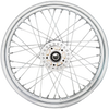 Wheel - Laced - 40 Spoke - Front - Chrome - 19x2.5 -  08-10 XL - Lutzka's Garage