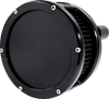 Air Cleaner - BA Series - Black - Solid Cover - Black - M8 - Lutzka's Garage