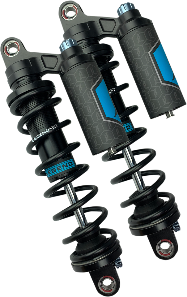 REVO ARC Piggyback Shocks - Heavy Duty - Black - 13" - 99-17 Dyna - Lutzka's Garage