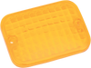 Replacement Rectangular Lens - Amber - Lutzka's Garage