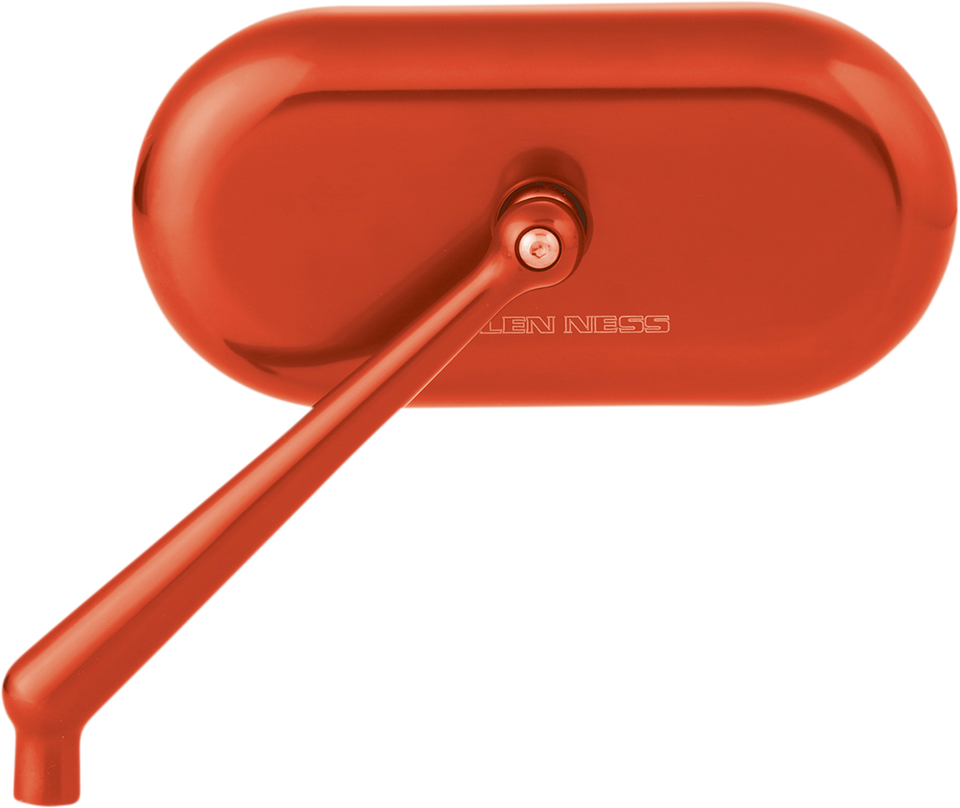 Oval Mirror - Right - Orange - Lutzka's Garage