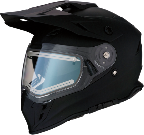 Range Snow Helmet - Electric - Flat Black - Small - Lutzka's Garage