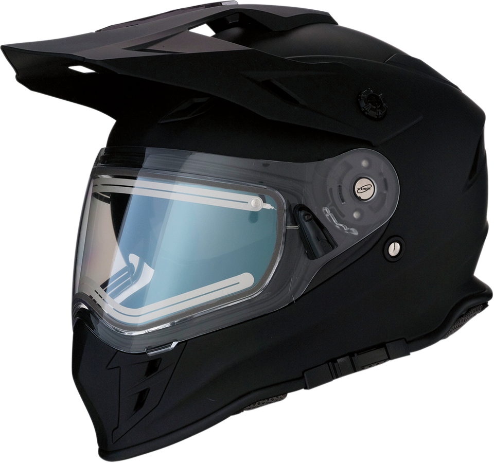 Range Snow Helmet - Electric - Flat Black - Small - Lutzka's Garage