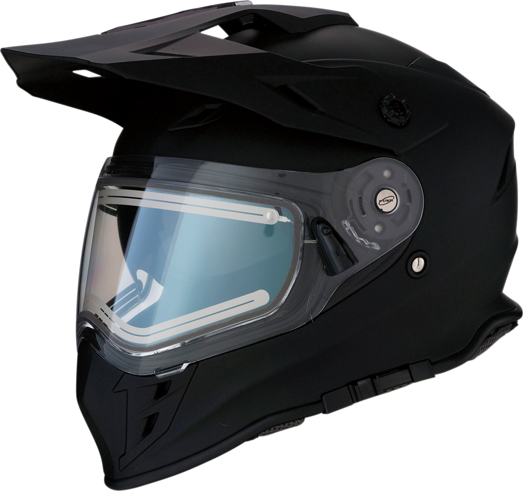 Range Snow Helmet - Electric - Flat Black - Small - Lutzka's Garage