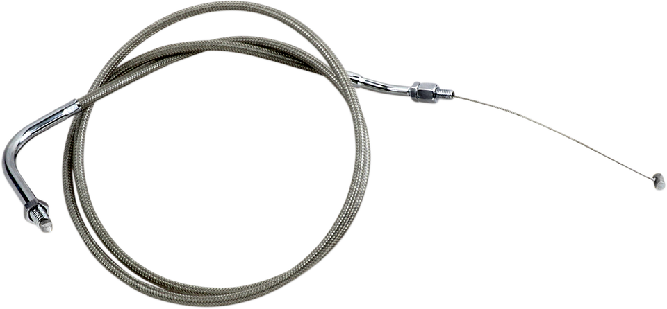 Throttle Cable - Push - XV19 - Stainless Steel - Lutzka's Garage