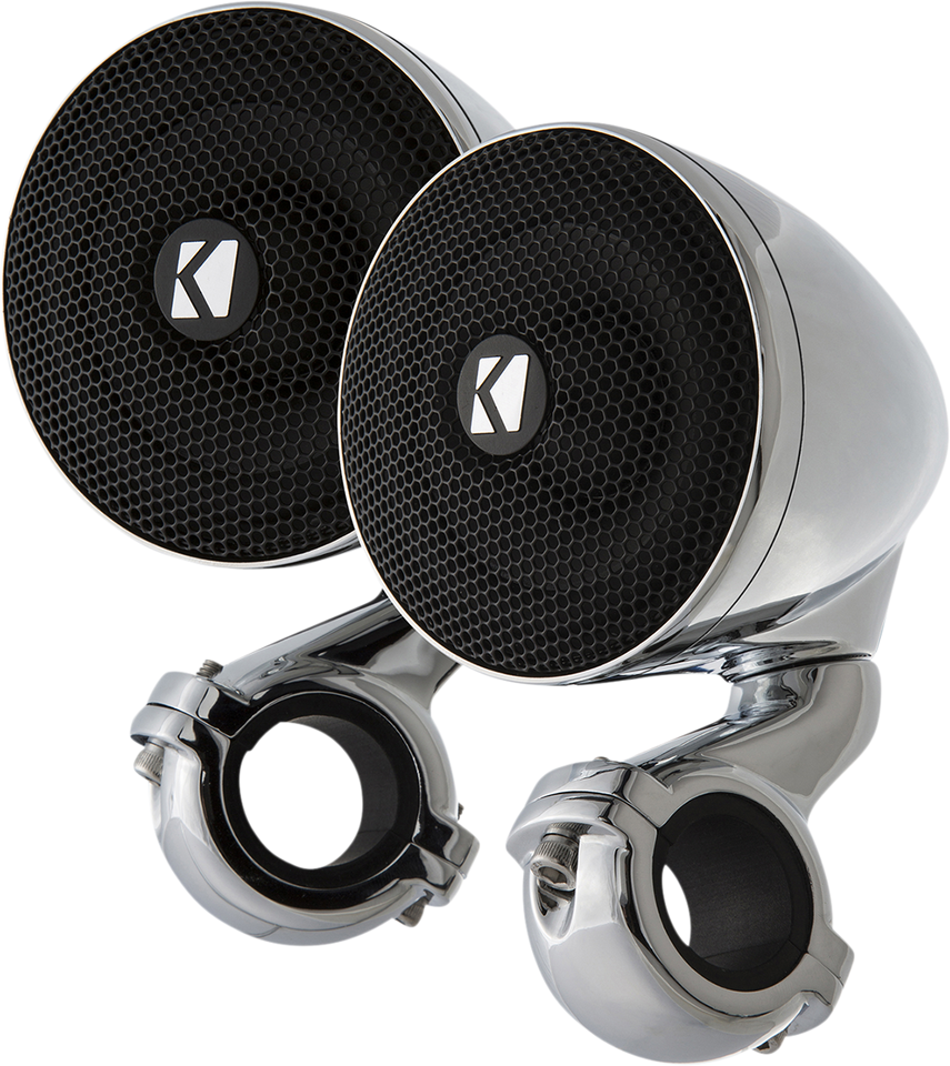 Mini Speakers - 2 ohm - Chrome - Lutzka's Garage